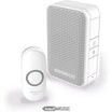 Honeywell Home DC311N belaidis durų skambutis – nešiojamas ir veikiantis baterijomis | Balta | Garsiai ir aiškiai