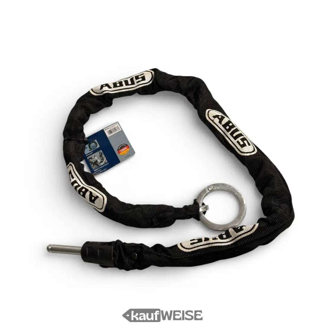 ABUS Einsteckkette Adapterkette 6KS/100 100cm mit schwarzer Beschichtung