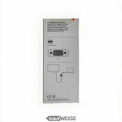 Apple Mini DisplayPort auf VGA Adapter A1307 – Original, Mini DisplayPort zu VGA Adapter