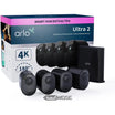 Arlo Ultra 2 4K apsaugos sistema su 4 kameromis (juoda)
