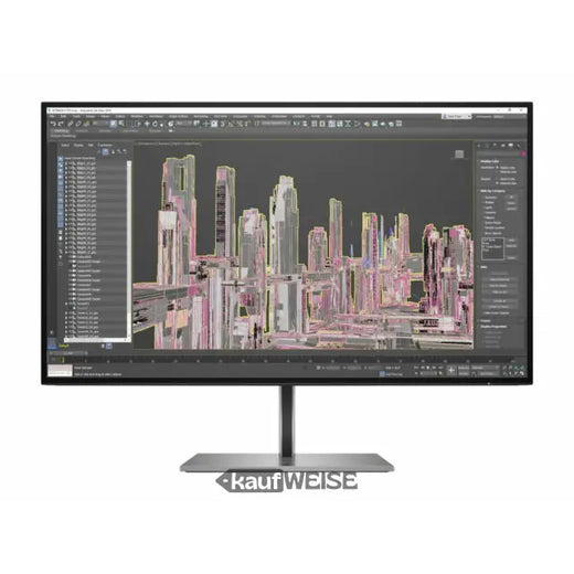 HP Z27u G3 | 27" QHD IPS monitorius | USB-C prijungimas ir maitinimo tiekimas | Ergonomiškas