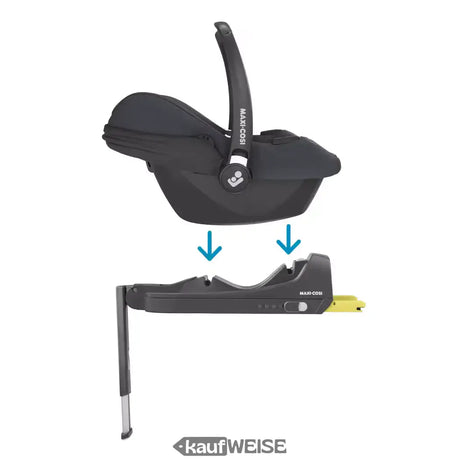 Maxi-Cosi CabrioFix i-Size bazinė stotis | ISOFIX & Click & Go | Skirta CabrioFix i-Size | Juoda