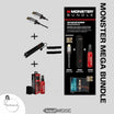 „Monster Pack“ HDMI 8K – 4K 120 Hz 48 GBPS 1,8 m + SCREENCLEAN 60 ml + maitinimo 4 lizdai