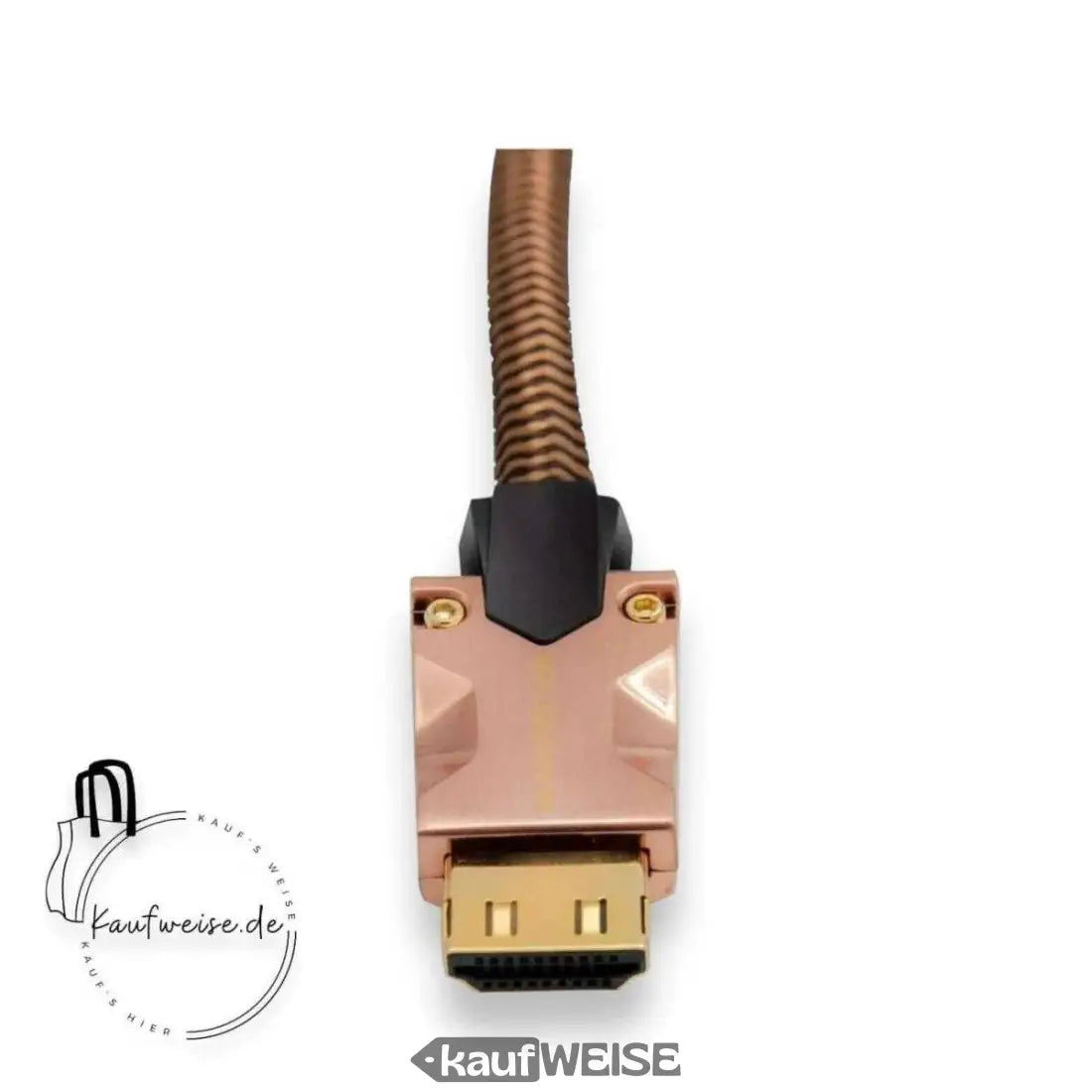 Rose gold HDMI-Kabelanschluss des Monster M2000 HDMI-Kabel für 4K Gaming