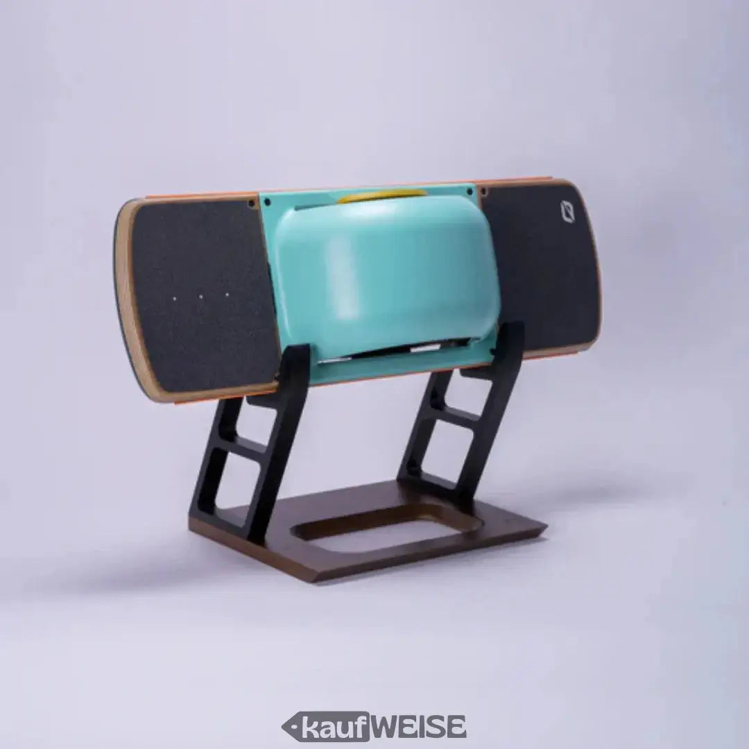 Schwarzes und blaues Onewheel Fender-Kit-Verpackung mit Anleitung