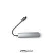Satechi V2 Slim USB-C kelių prievadų adapteris | 4K 60Hz HDMI ir 60W PD | Sidabras