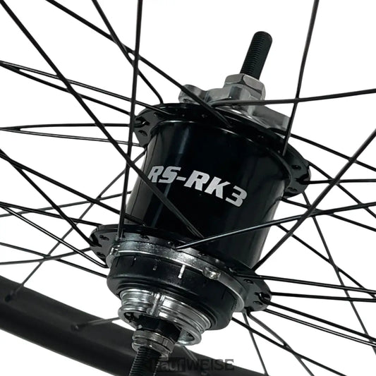 Schwarzer 3-Gang Nabenschaltung mit Speichen für Sturmey-Archer RS-RK3 Fahrrad