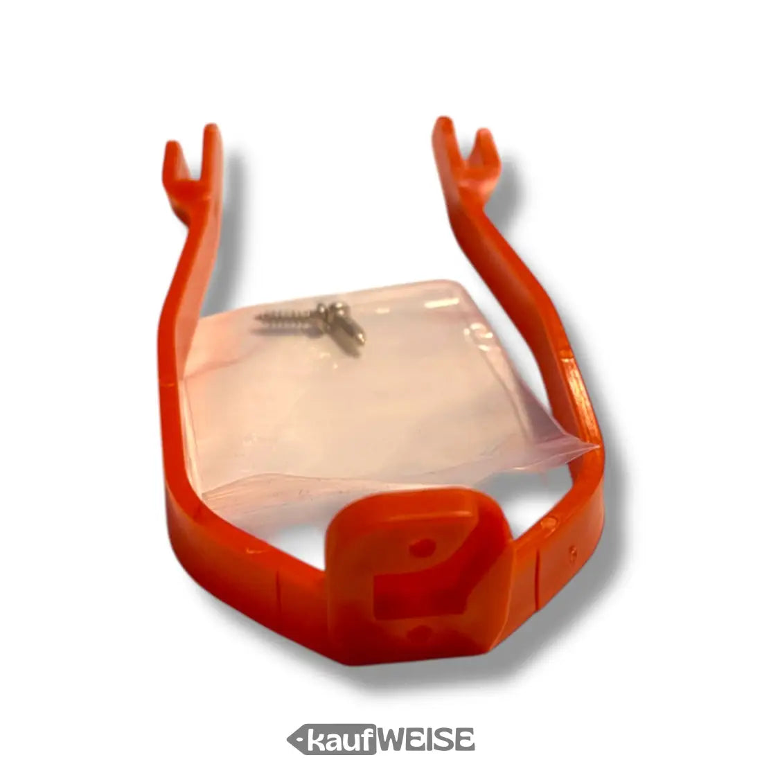 Xiaomi M365 Kotflügel-Halterung orange mit Prongs und Clip