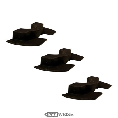 Schwarze Gummi-Vibrationsdämpfer für Xiaomi M365/Pro, 3er Set